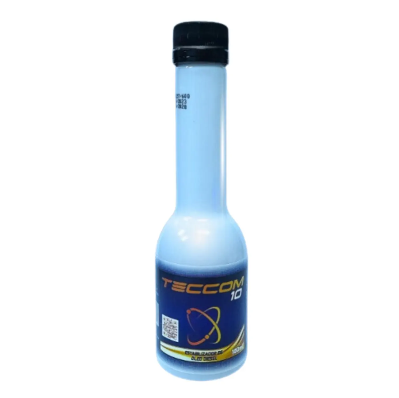 Aditivo Diesel Teccom10 Kit 4x100ml Estabiliza Combustão e Protege